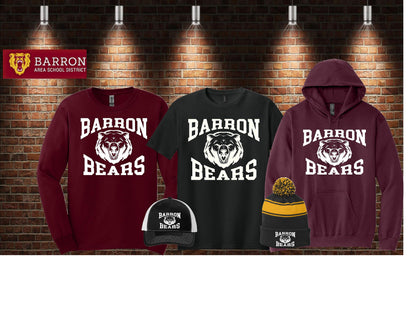 Barron Golden Bears School Wear